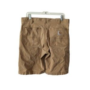 Mens Beige Carhartt Shorts W34 Relaxed fit